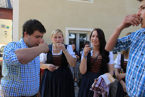 01.05.2014 Maibaumaufstellen Bad Vigaun