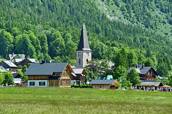 Bootskorso in Altaussee