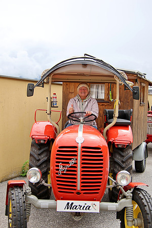 Urlaub mit dem Traktor