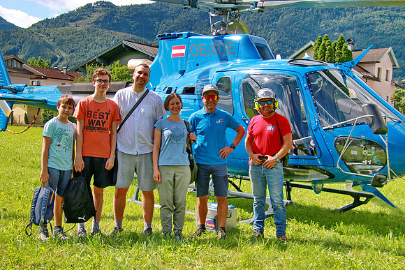 Egelseefest Golling mit Heli Air