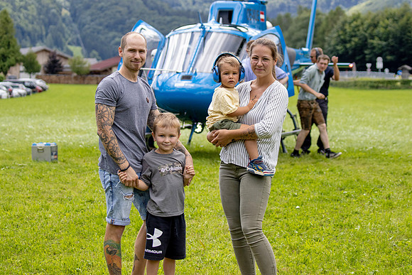 Egelseefest Heli Air-Familie