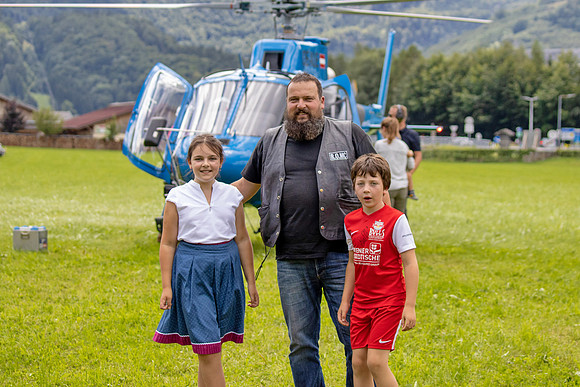 Egelseefest Heli Air-Familie