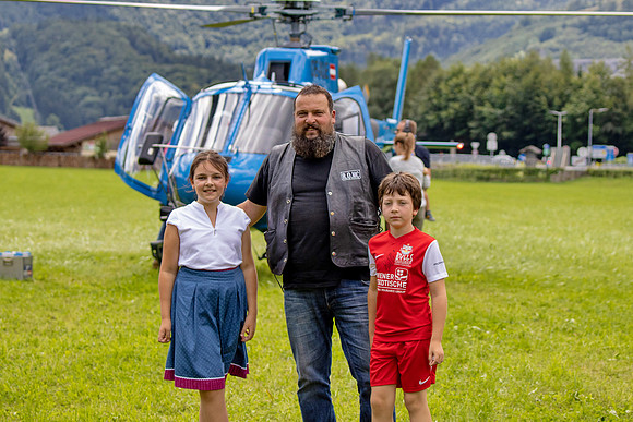 Egelseefest Heli Air-Familie