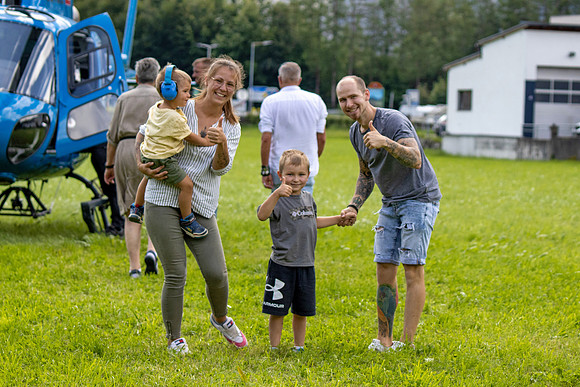 Egelseefest Heli Air-Familie