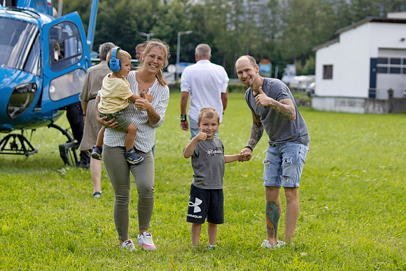 Egelseefest Heli Air-Familie