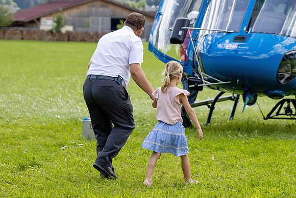 Egelseefest Heli Air-Familie