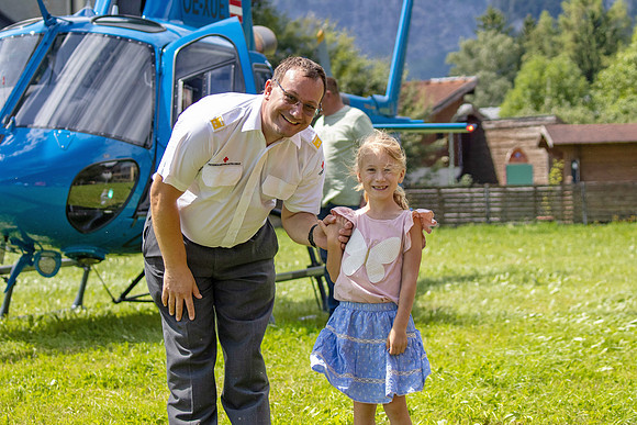 Egelseefest Heli Air-Familie