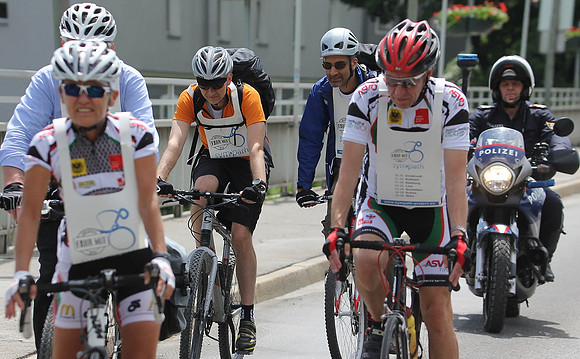 30.05.2015 Etappe 1: Innsbruck → Hall in Tirol