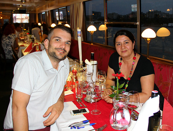 Eröffnung auf der "MS Admiral Tegetthoff"