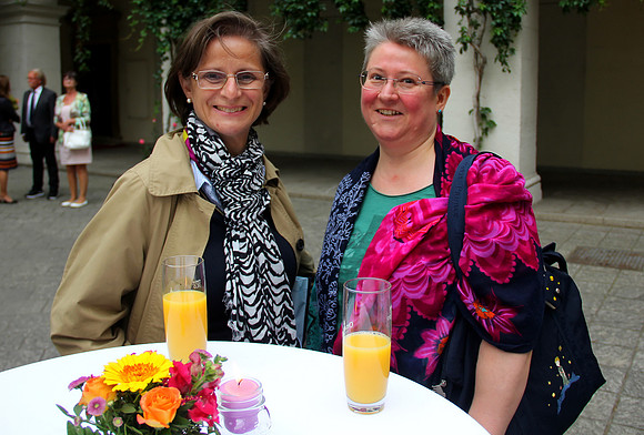Agape und Mitgliederehrung