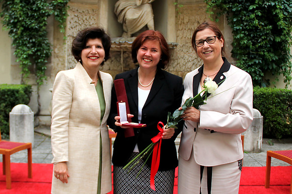 Agape und Mitgliederehrung