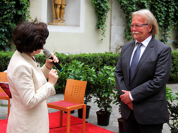 Agape und Mitgliederehrung