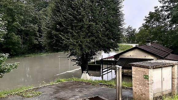 Hochwasserlage Tennengau