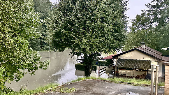 Hochwasserlage Tennengau