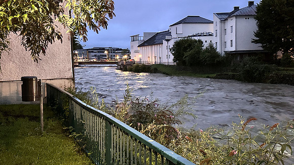 Hochwasserlage Tennengau