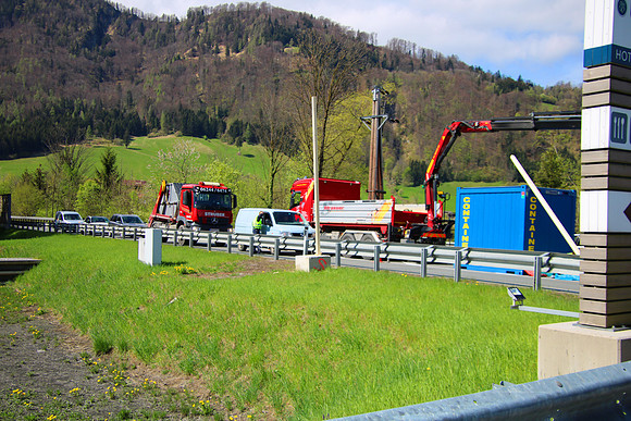 Ausfahrtsperre Hallein 2021