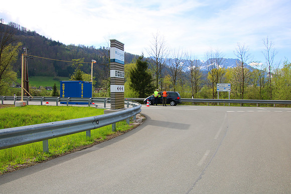 Ausfahrtsperre Hallein 2021