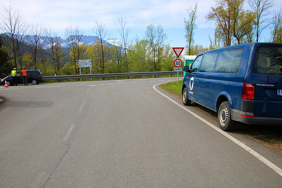 Ausfahrtsperre Hallein 2021