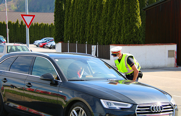 Ausfahrtsperre Hallein 2021