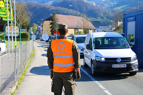 Ausfahrtsperre Hallein 2021