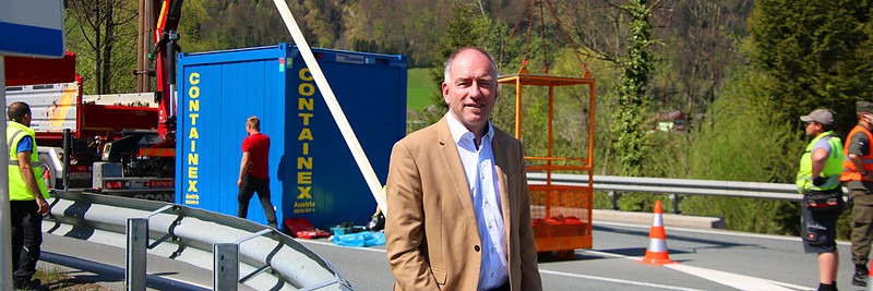 Ausfahrtsperre Hallein 2021