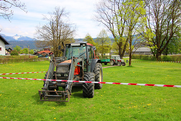 Maibaumaufstellen in Kuchl 2021