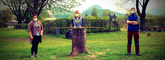 Maibaumaufstellen in Kuchl 2021