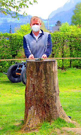Maibaumaufstellen in Kuchl 2021