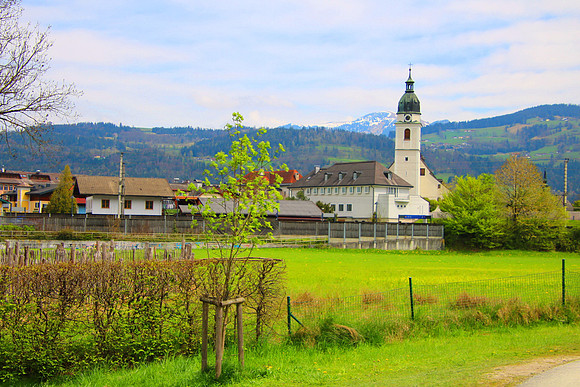 Maibaumaufstellen in Kuchl 2021