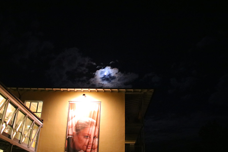 Zunehmender Vollmond
