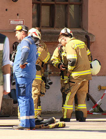 Schwefeldioxid Austritt bei AustroCel Hallein