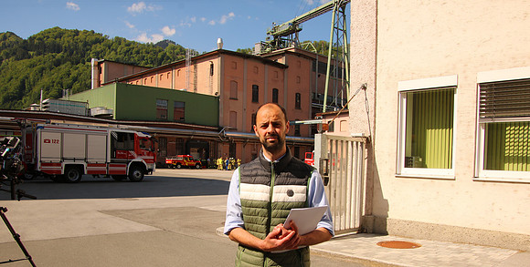 Schwefeldioxid Austritt bei AustroCel Hallein