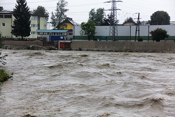 Hochwasser im Tennengau