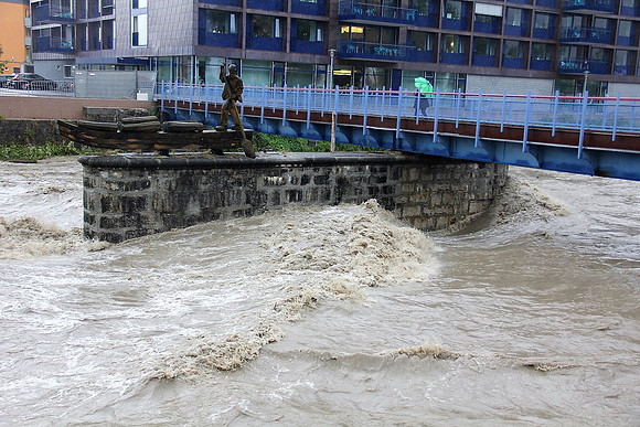 Hochwasser im Tennengau