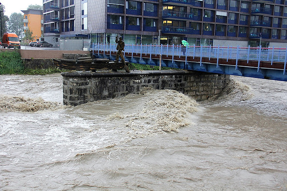 Hochwasser im Tennengau