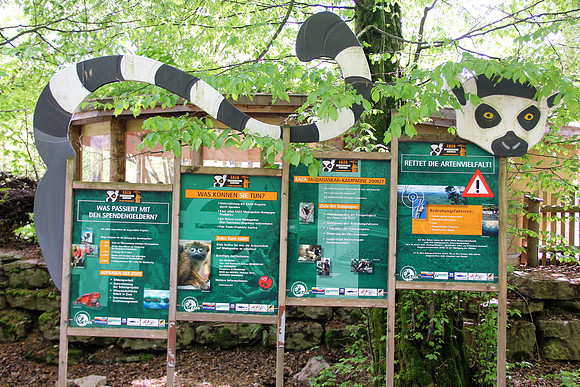 Ostereier suche im Zoo