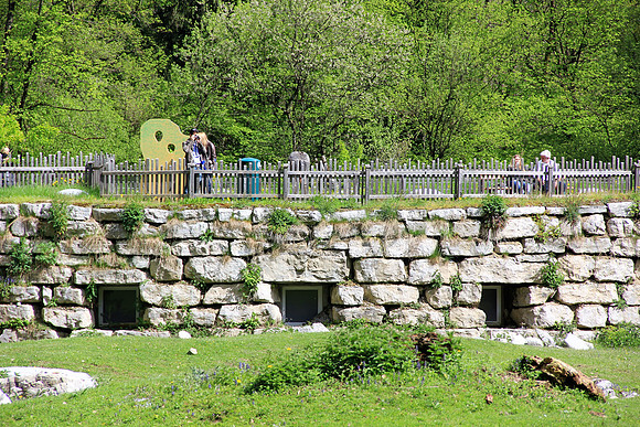 Ostereier suche im Zoo