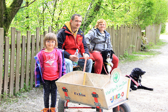 Ostereier suche im Zoo
