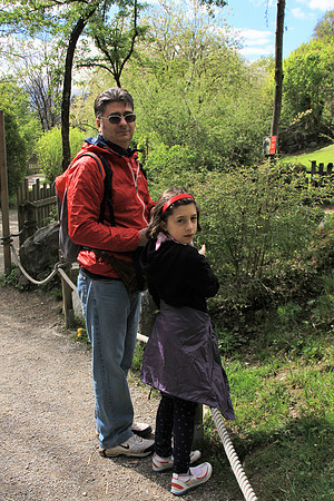 Ostereier suche im Zoo