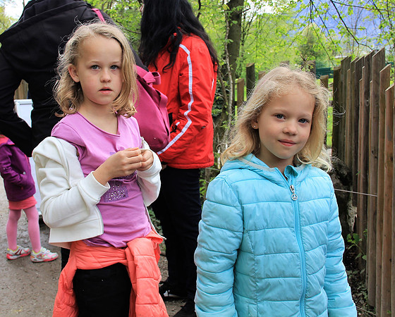 Ostereier suche im Zoo