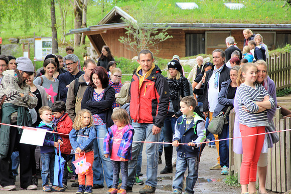 Ostereier suche im Zoo