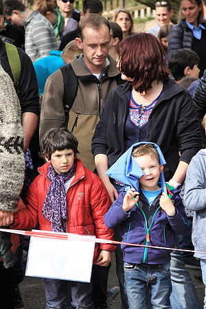 Ostereier suche im Zoo