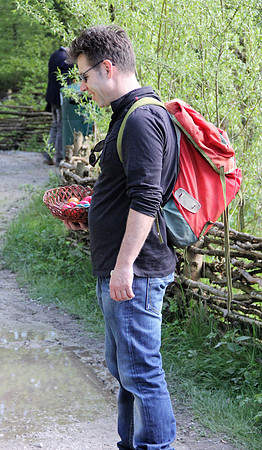 Ostereier suche im Zoo