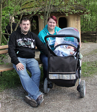 Ostereier suche im Zoo