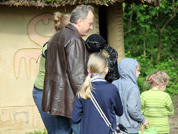 Ostereier suche im Zoo
