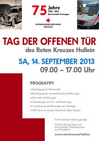 Tag der offenen Tür - Rotes Kreuz Hallein