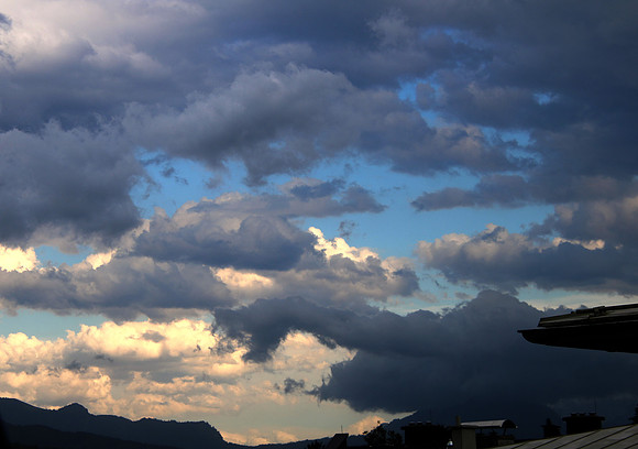 Wetter über dem Land Salzburg
