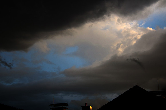 Wetter über dem Land Salzburg