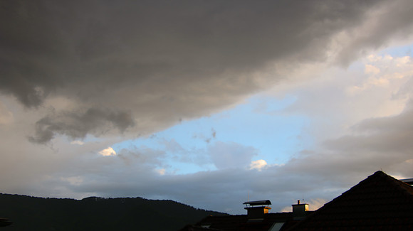 Wetter über dem Land Salzburg