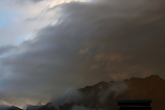 Wetter über dem Land Salzburg